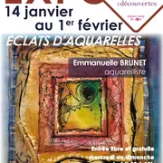 Exposition Éclats d'aquarelles