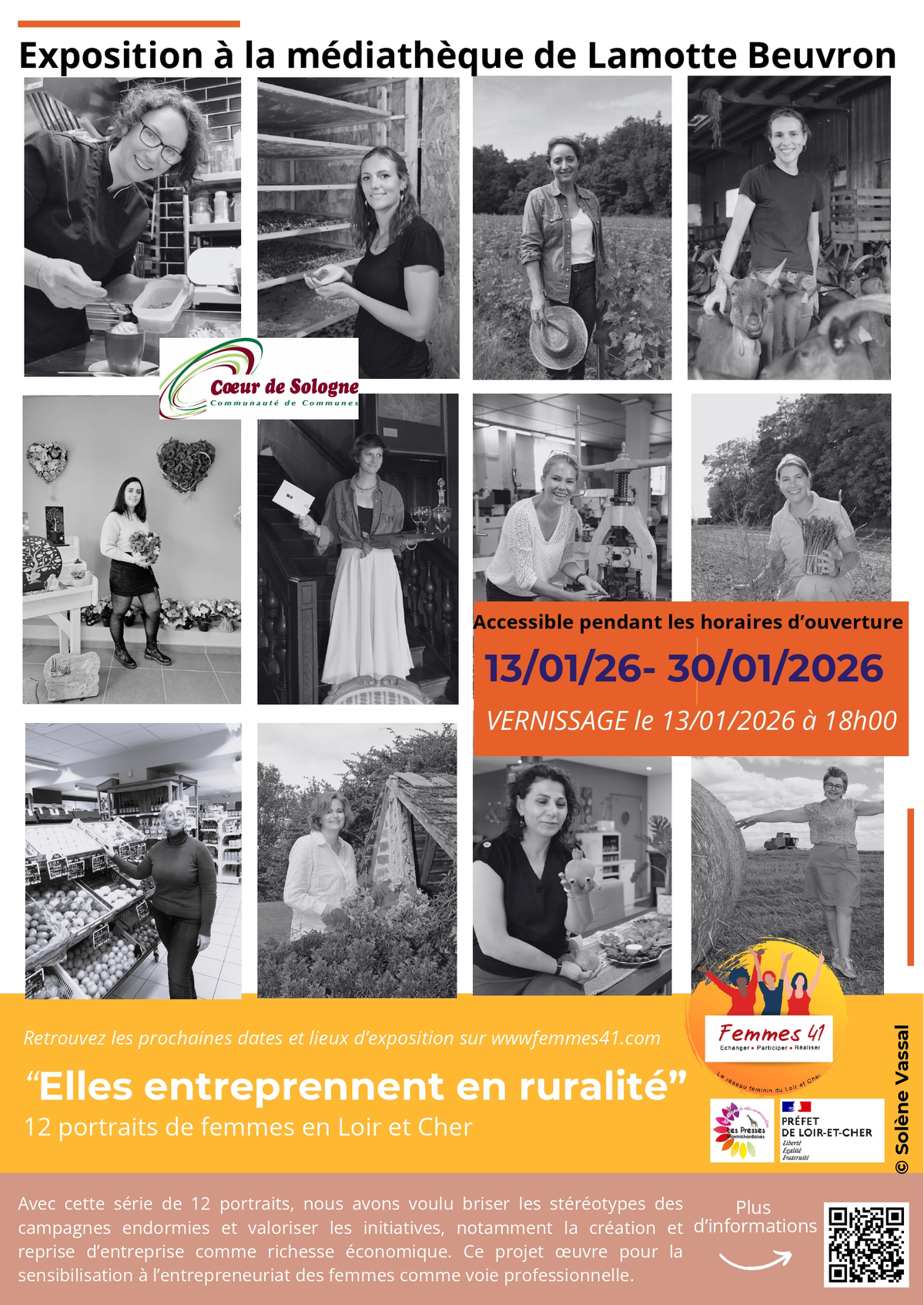 Exposition Elles entreprennent en ruralité