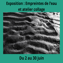 Exposition Empreintes de l'eau par Céline Vermeire Bruère.