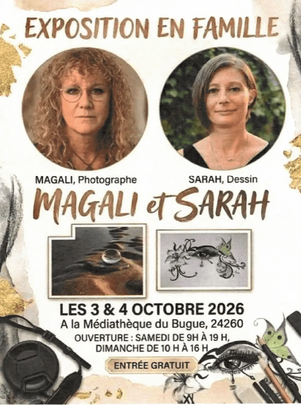 Exposition en famille