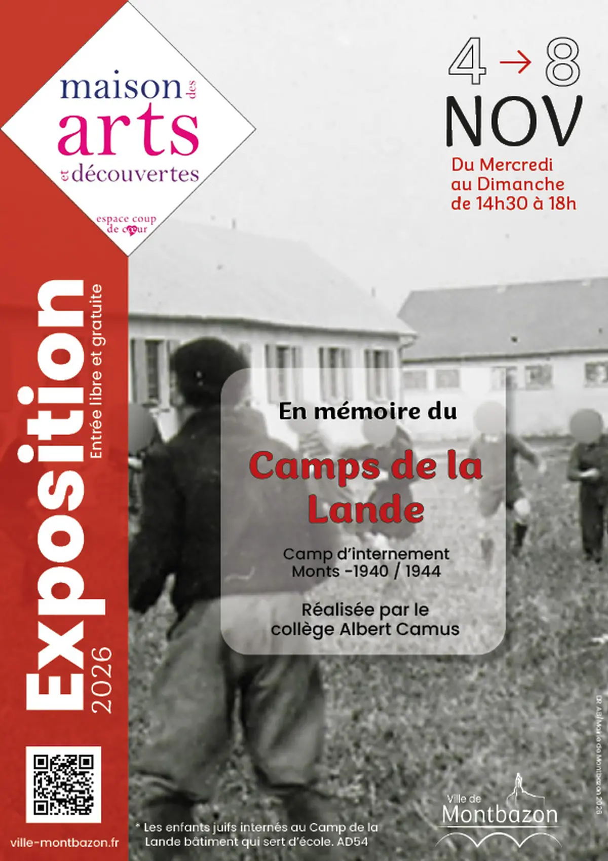 Exposition En mémoire du Camps de la Lande