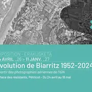 Exposition en plein air : Evolution de Biarritz de 1952 - 2024