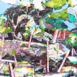 Exposition, Entre ciel & terre, Isabelle L. Simon à l'Escalier