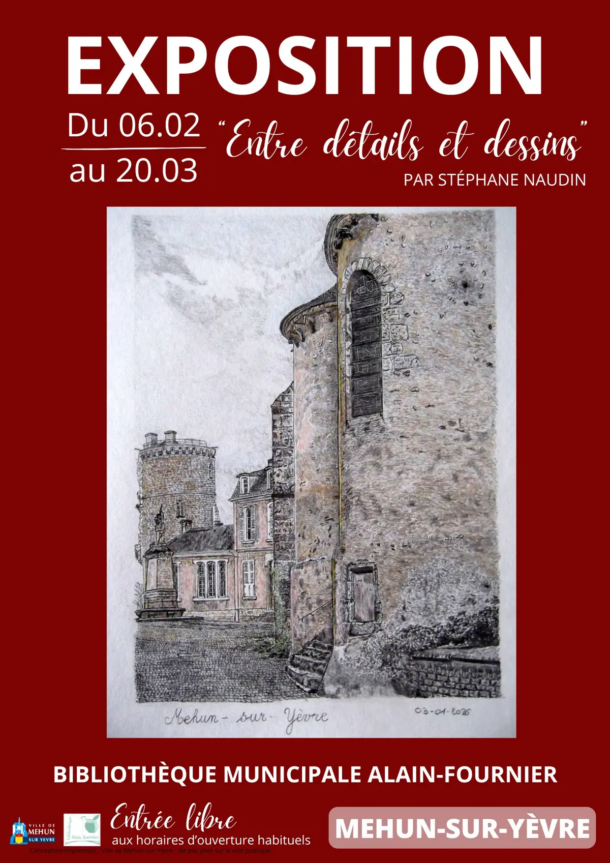 Exposition Entre Détails et Dessins