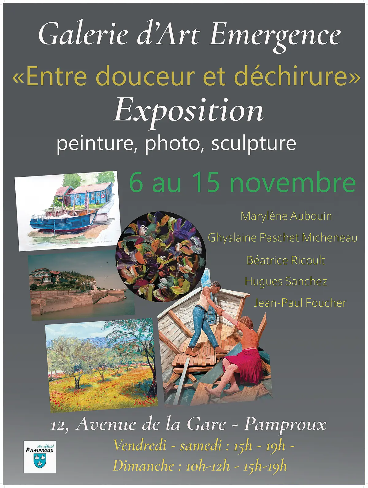 Exposition Entre douceur et déchirure