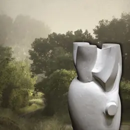 Exposition entre pierre et lumière de Dan Courtice et Didier Gauzin
