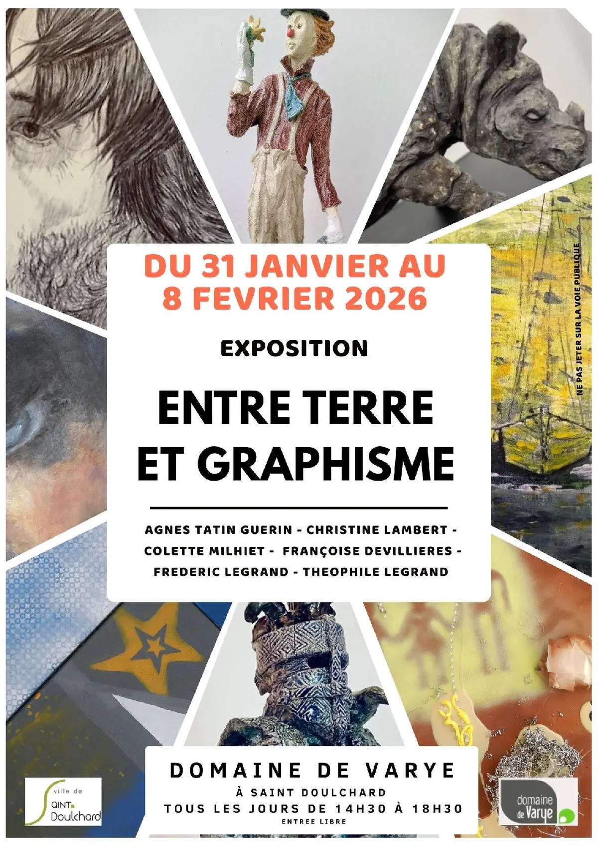 Exposition Entre terre et graphisme