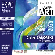 Exposition : Errances de Claire ZABORSKI