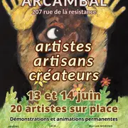 Exposition et animations d'artistes et artisans locaux