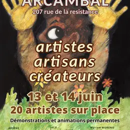 Exposition et animations d'artistes et artisans locaux