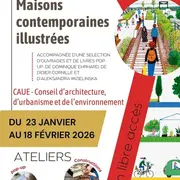 Exposition et ateliers Maisons contemporaines illustrées
