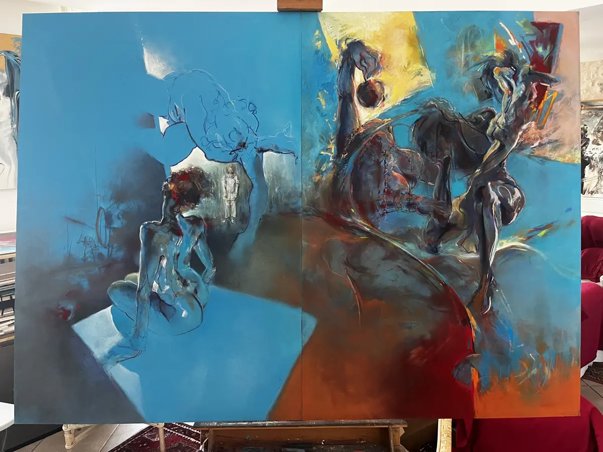 Exposition et concert dans un atelier de création de costumes