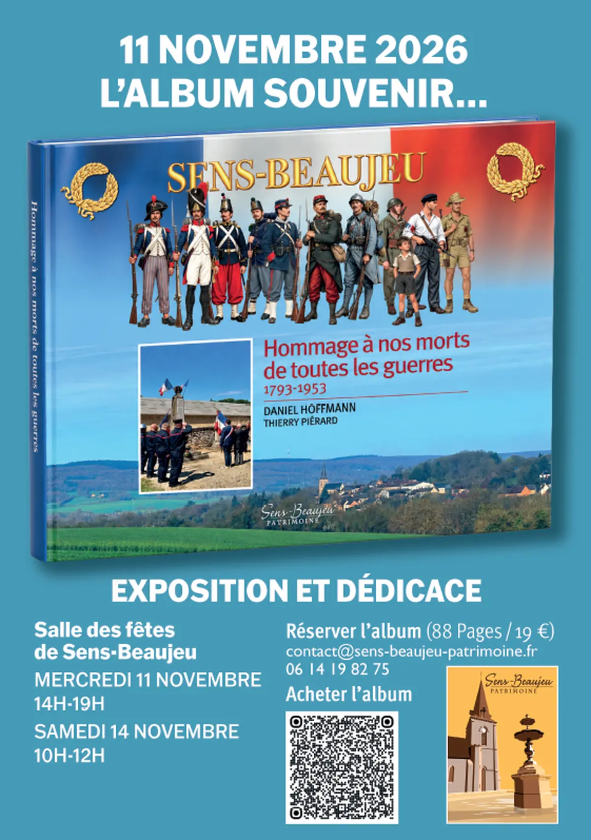 Exposition et dédicace L'album souvenir : Hommage à nos morts de toutes les guerres