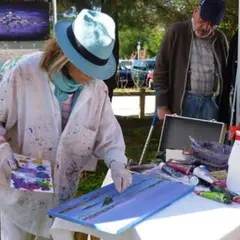 Exposition et démonstrations d'artistes girondins
