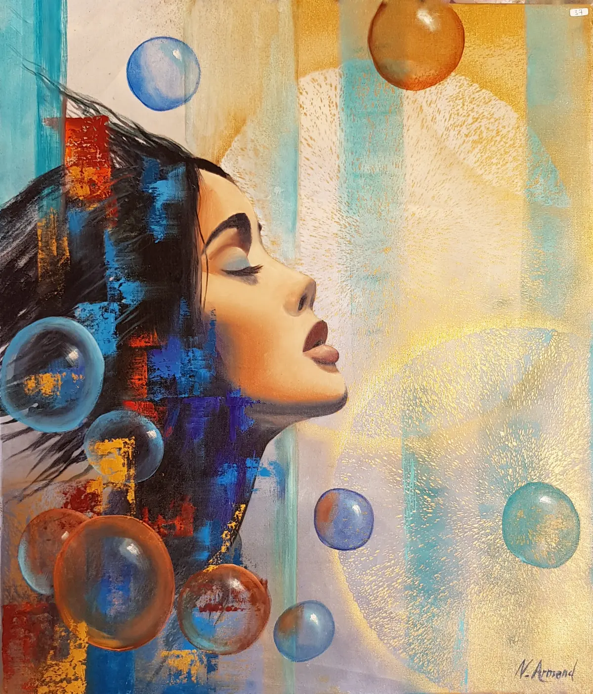 Exposition Et la lumière fût de Nathalie Armand