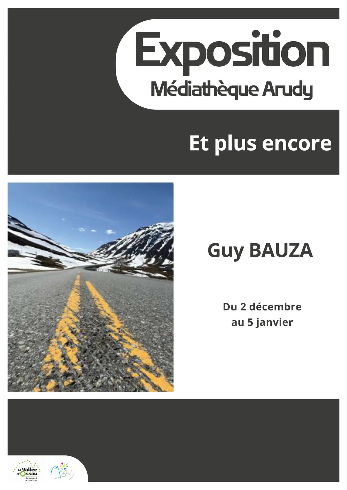 Exposition : Et plus encore - Guy Bauza