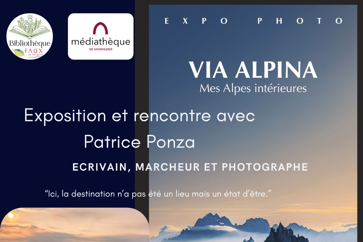 Exposition & rencontre avec Patrice Ponza