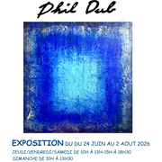 Exposition et vernissage de l'artiste Phil Dub