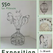 Exposition et vernissage Sso La Fileuse - Sandrine Sautour