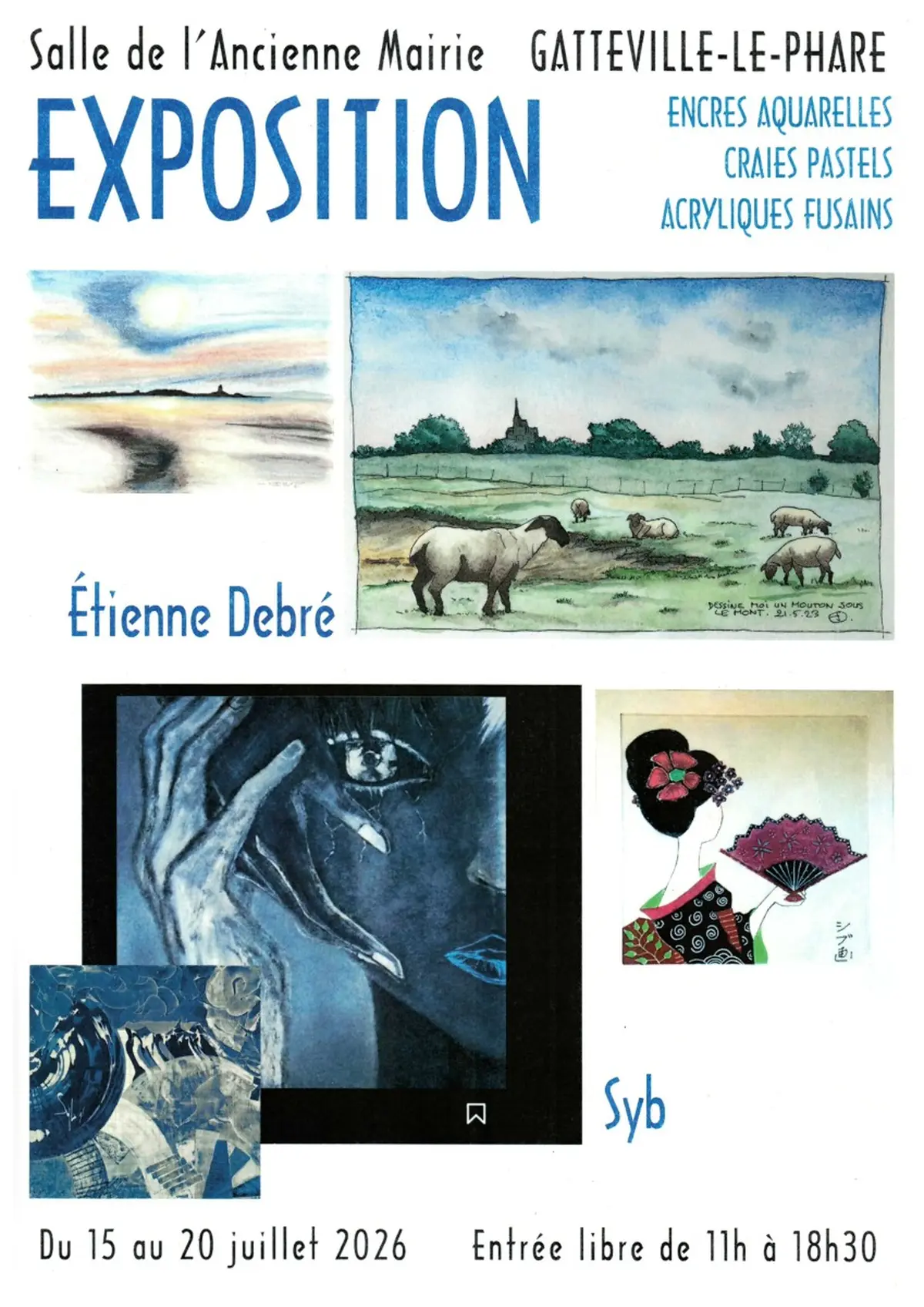 Exposition Etienne Debré, Syb