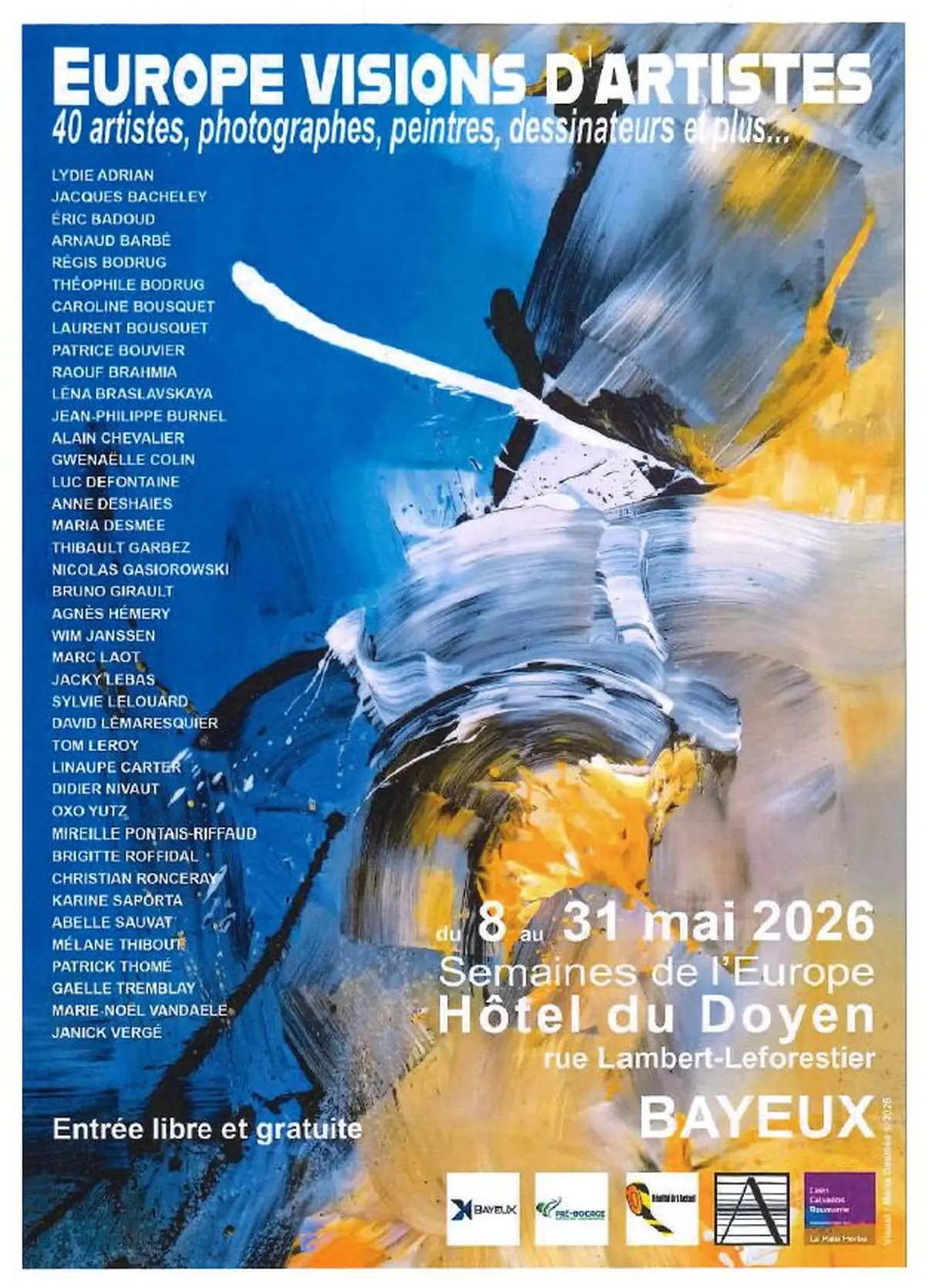 Exposition Europe, visions d'artistes