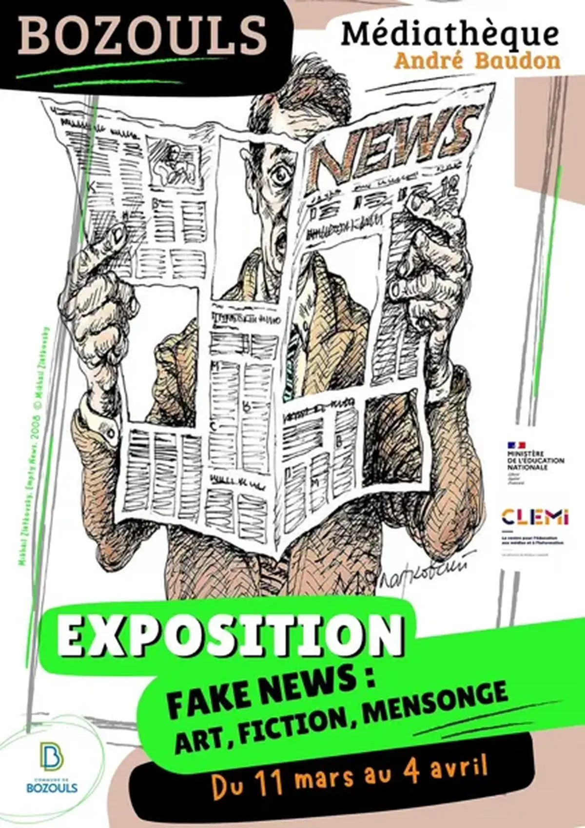 Exposition: Fake news - Art, Fiction, Mensonge