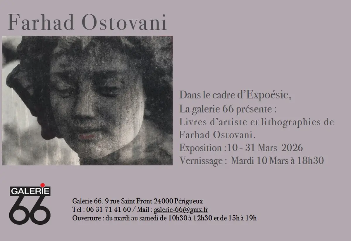 Exposition : Farhad Ostovani - Expoésie