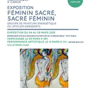 Exposition Féminin sacré, sacré féminin à la Médiathèque