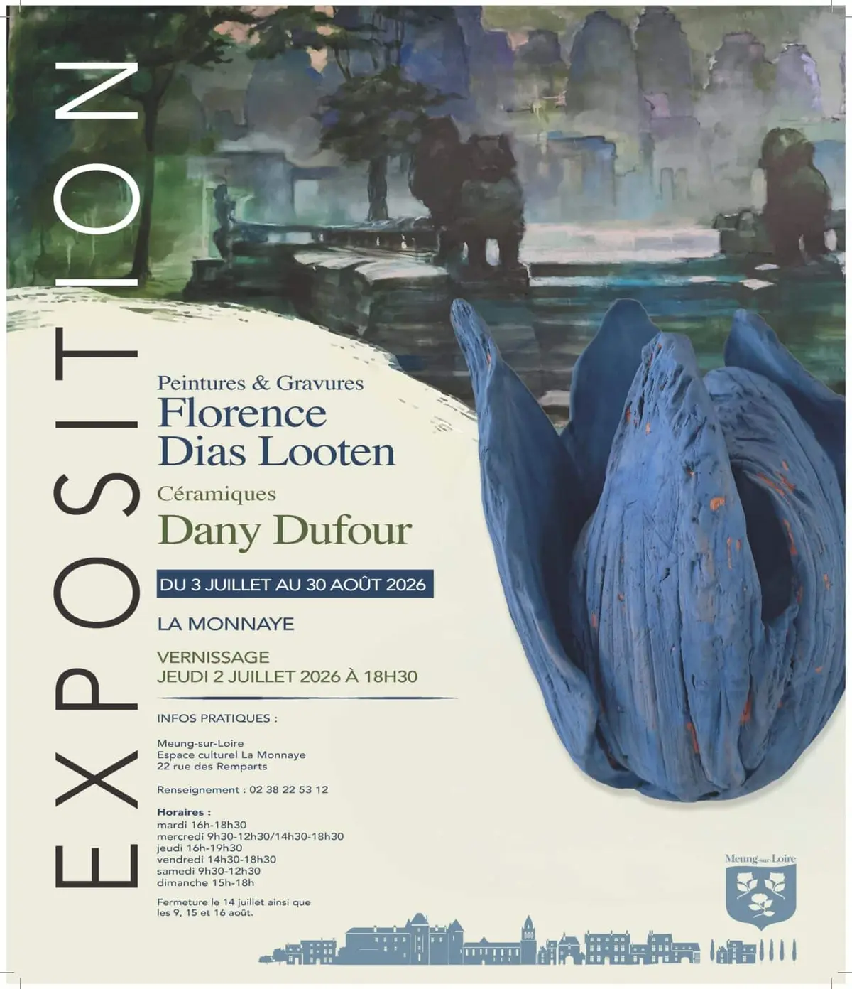 Exposition : FLORENCE DIAS LOOTEN / DANY DUFOUR