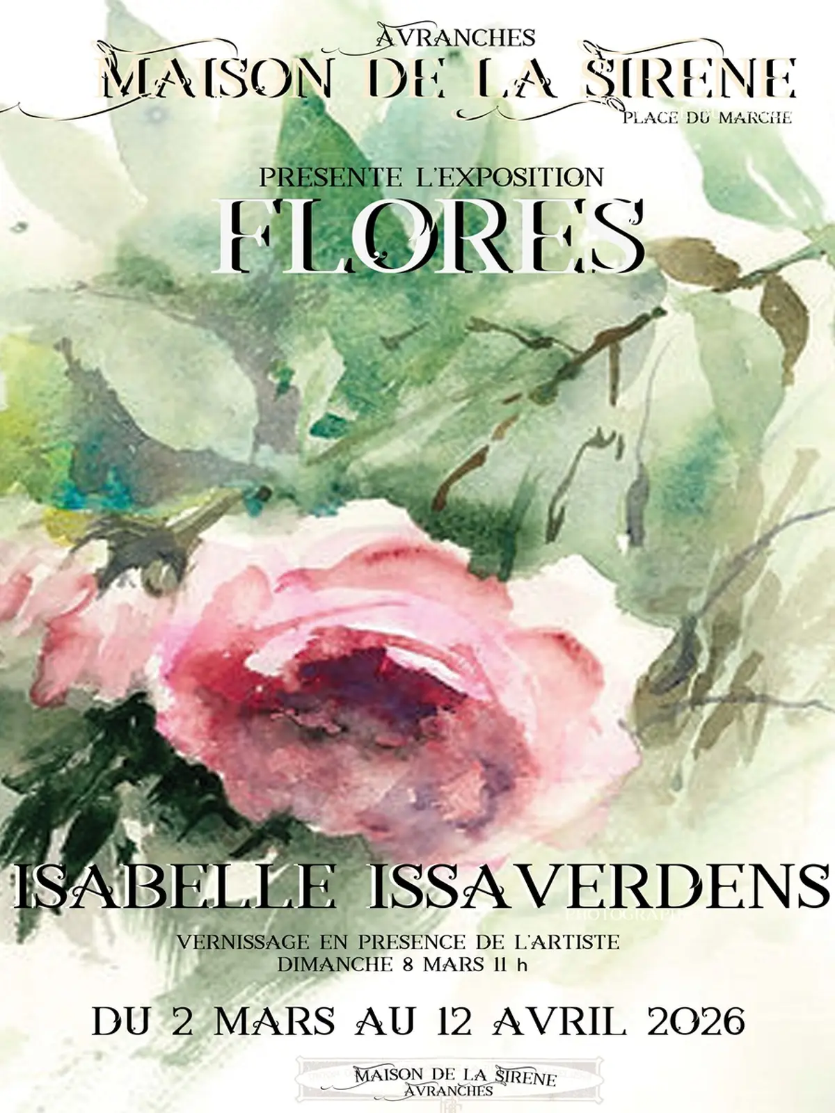 Exposition Flores - Isabelle Issaverdens