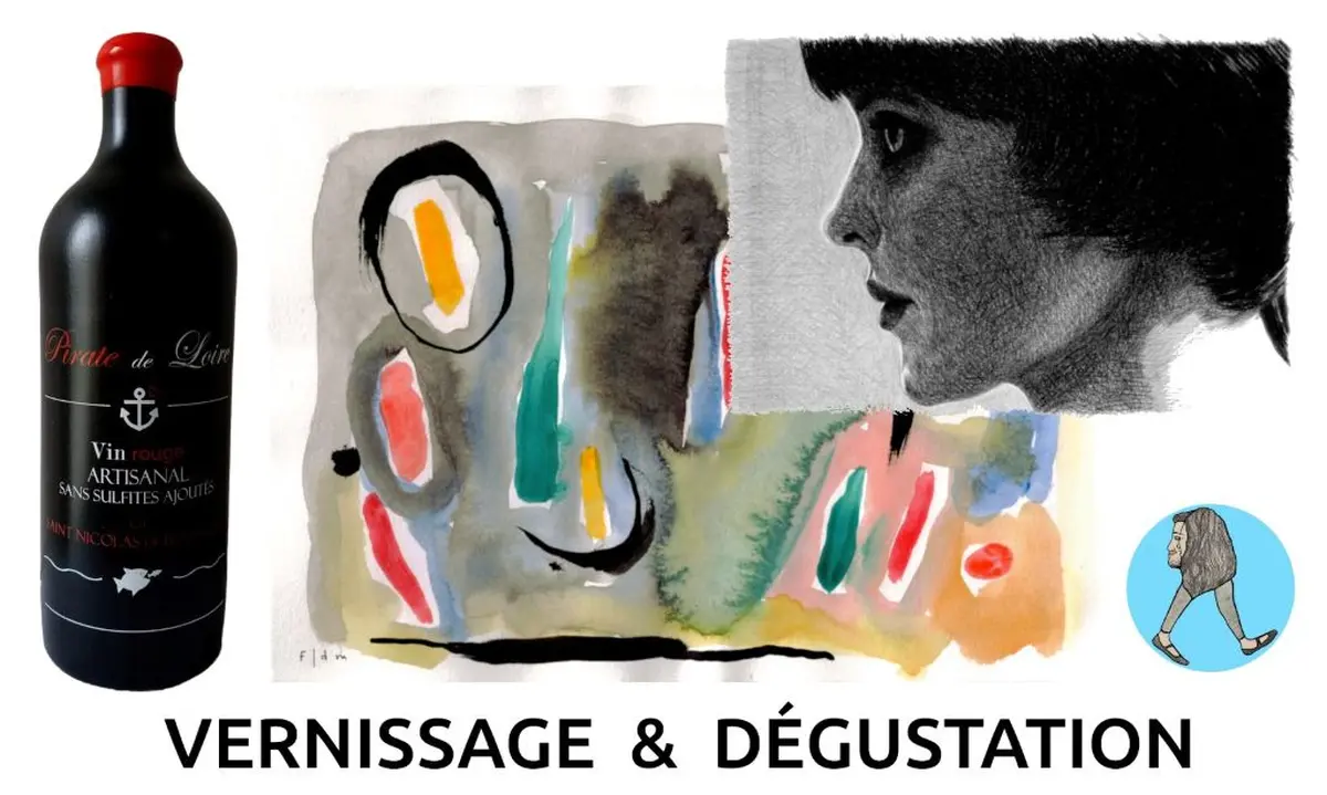 Exposition Frédéric Jammes : Vernissage et dégustation de vin