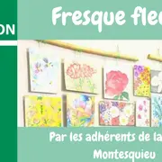 Exposition : Fresque fleurie