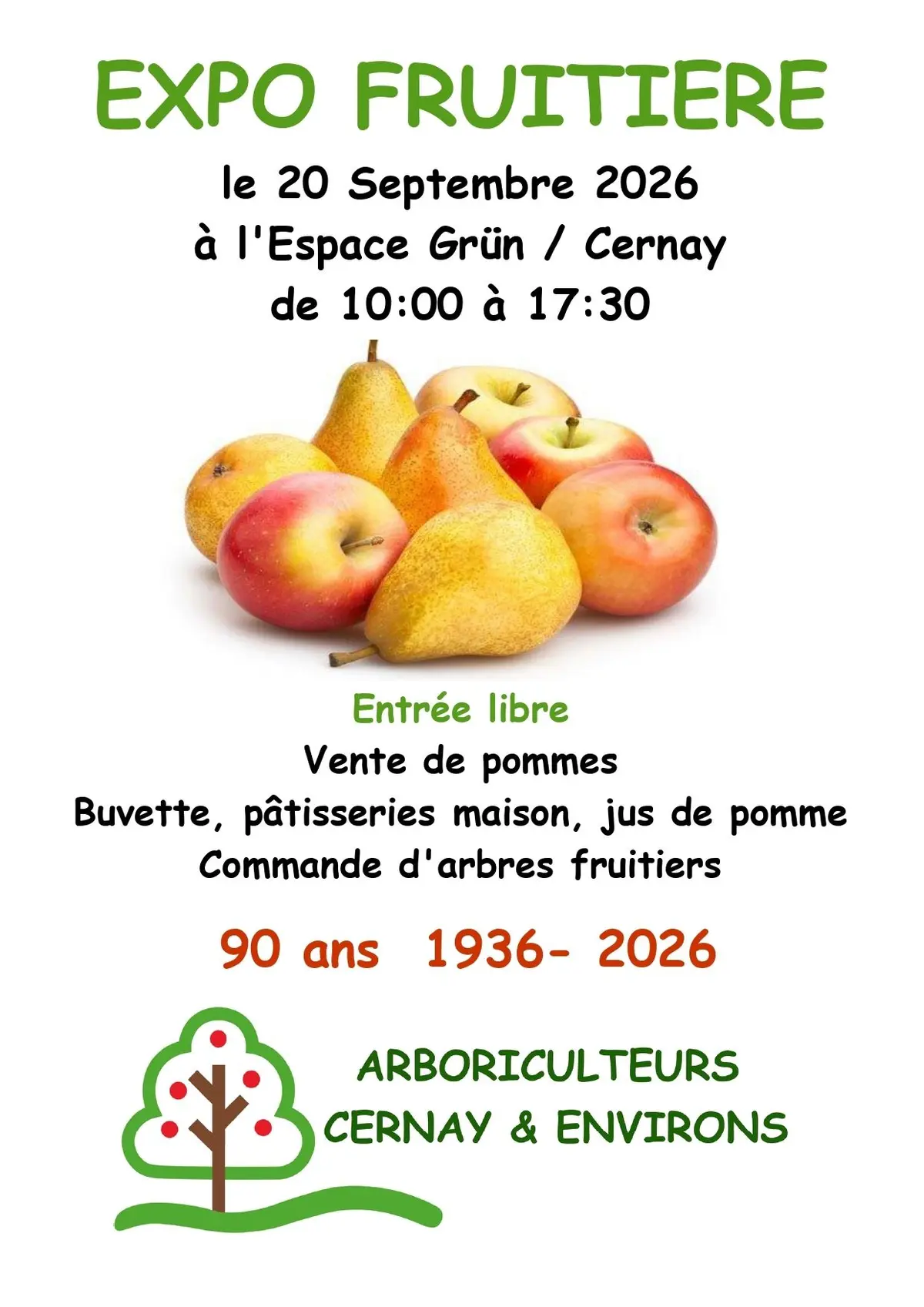 Exposition fruitière