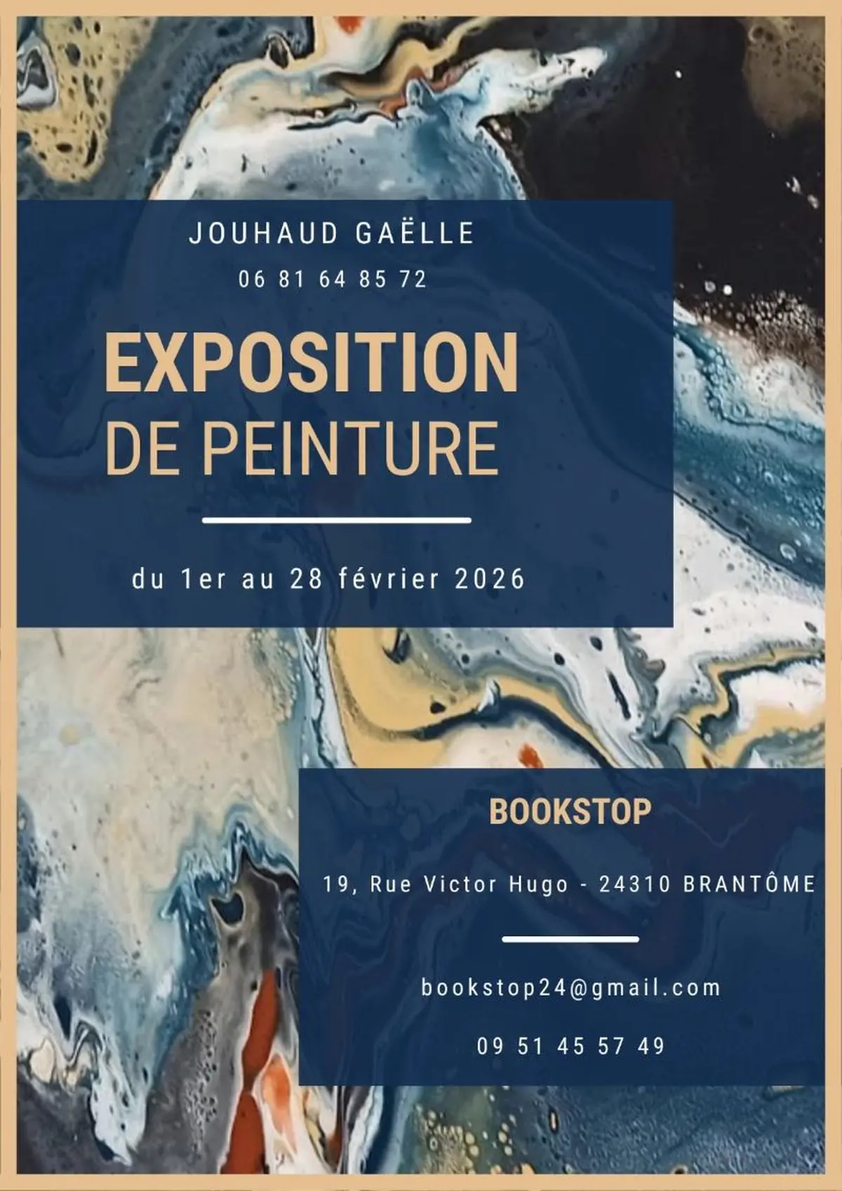 Exposition : Gaëlle Jouhaud