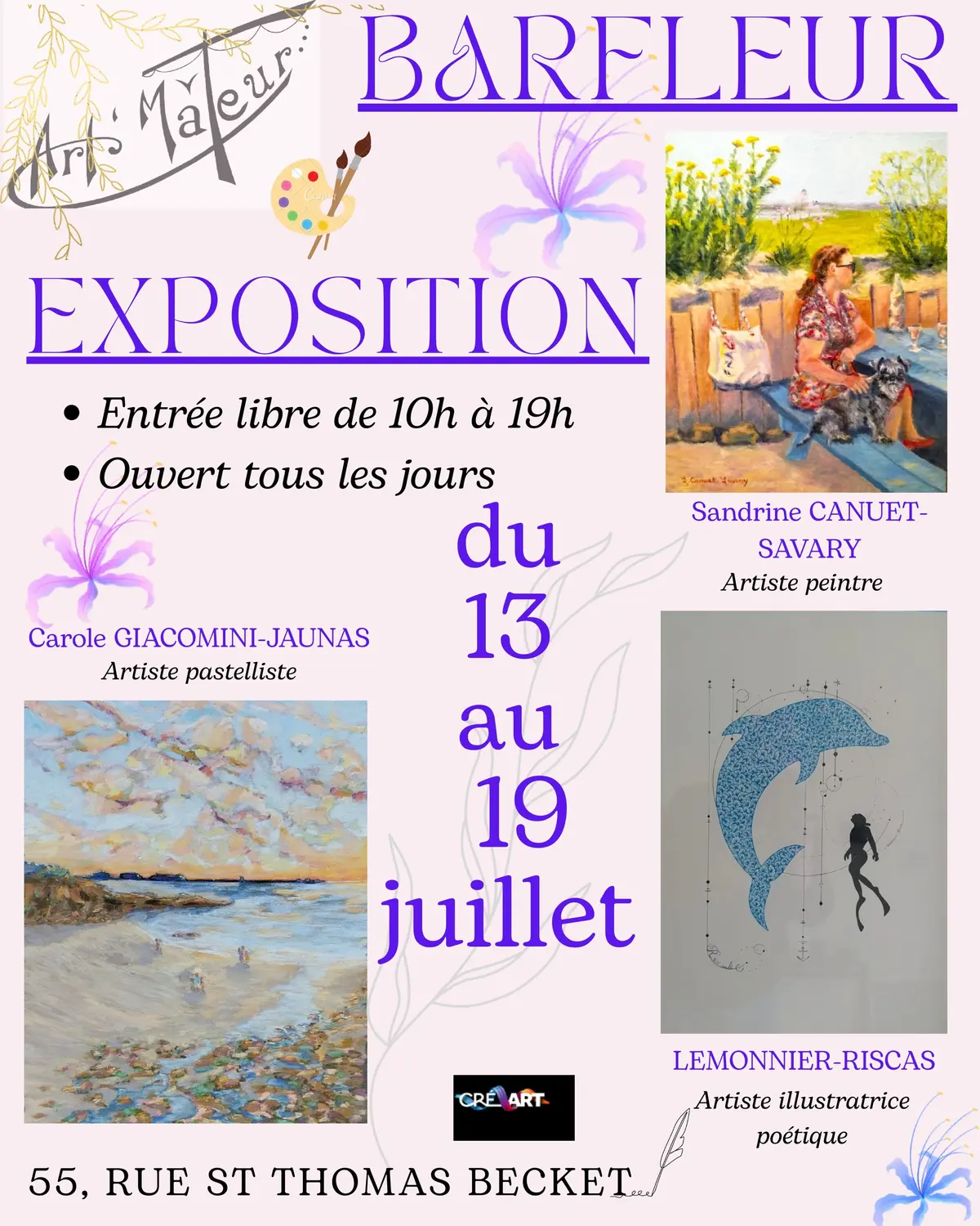 Exposition galerie Art'Mâteur