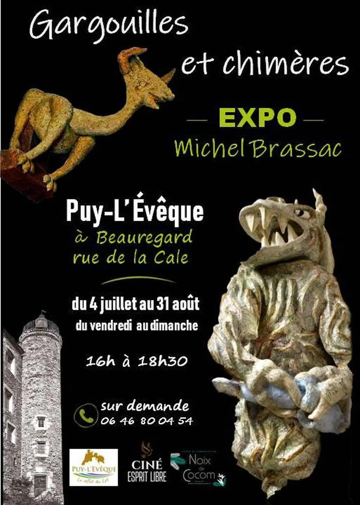 Exposition Gargouilles et chimères au Château Beauregard