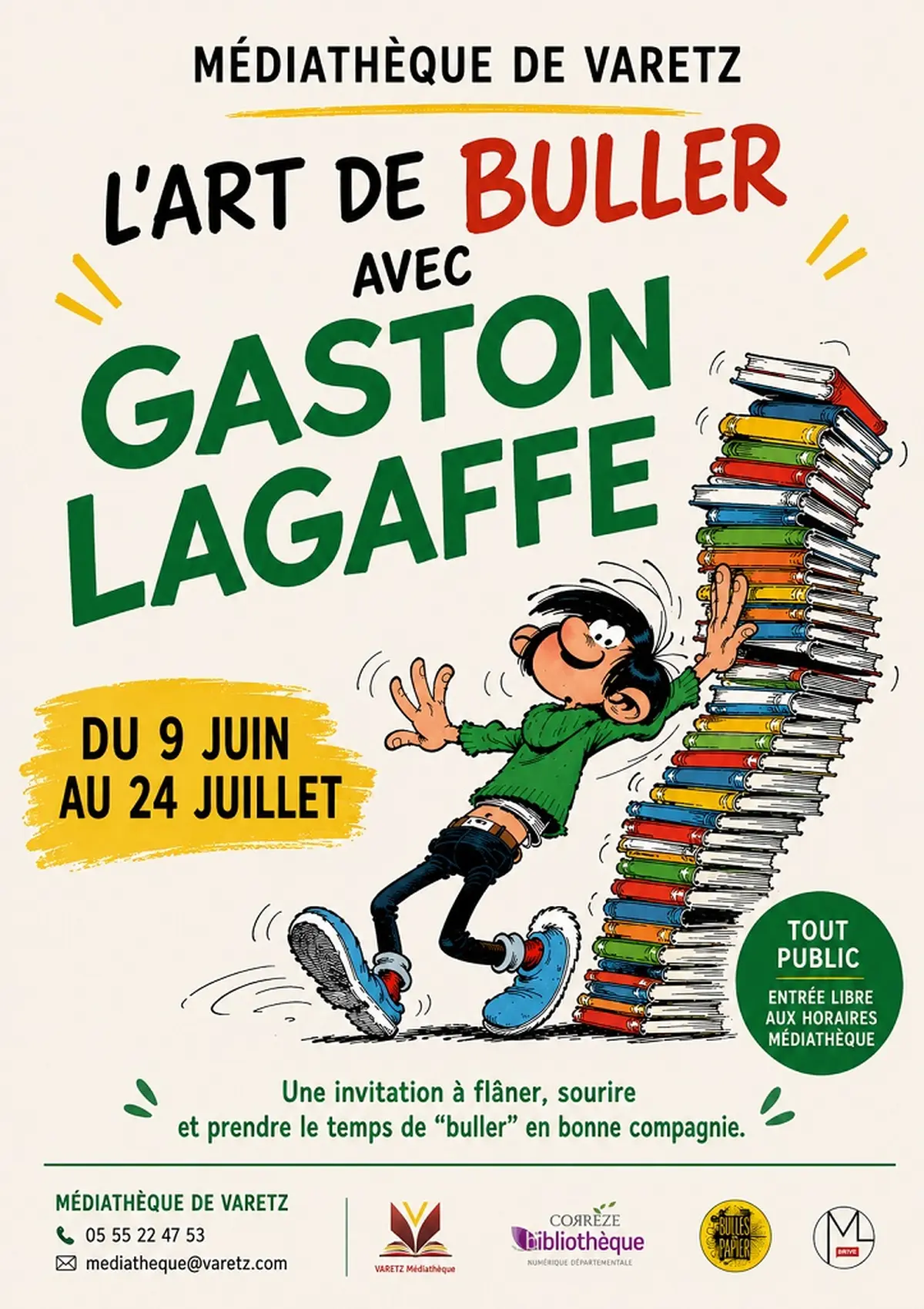Exposition : Gaston Lagaffe