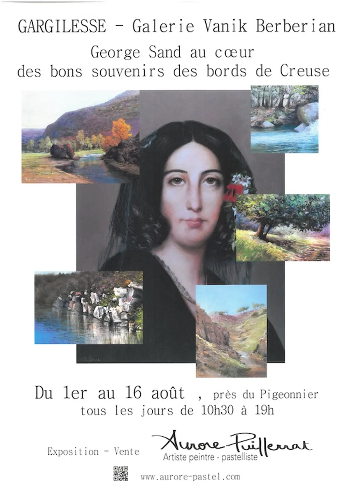 Exposition George Sand au coeur des bons souvenirs des bords de Creuse