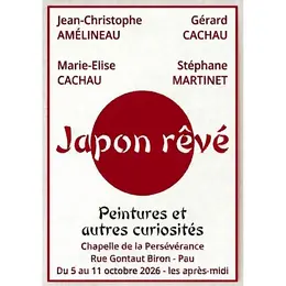 Exposition: Gérard Cachau - JAPON rêvé - peintures et autres curiosités