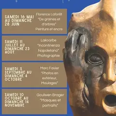 Exposition Goulwen Brager - L'Atelier Bleu du 10 octobre au 14 novembre