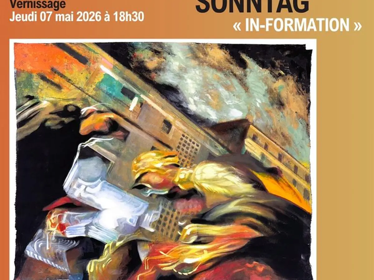 Exposition : Gustav Sonntag « In-formation »