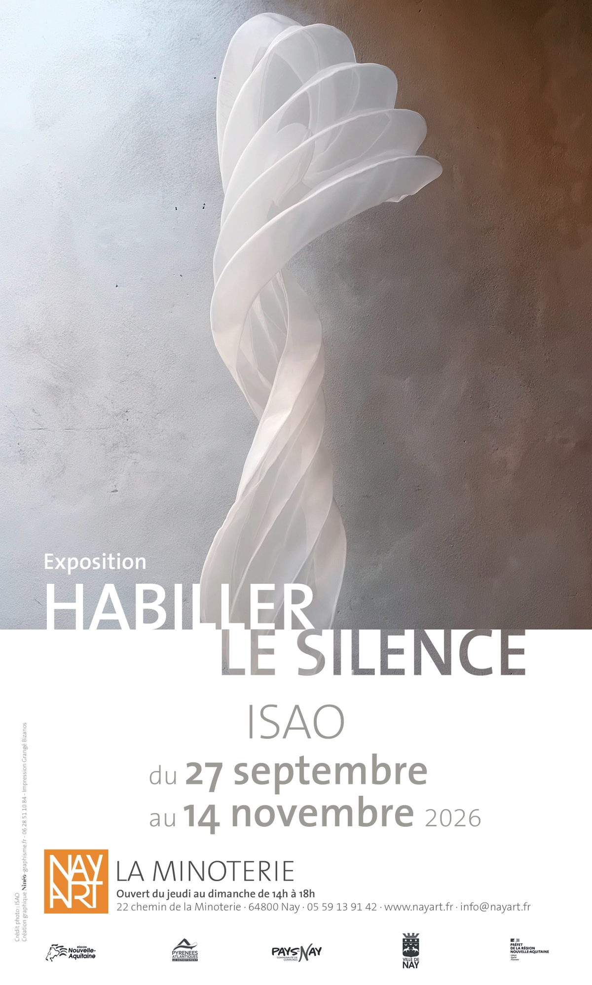 Exposition Habiller le silence, Isao