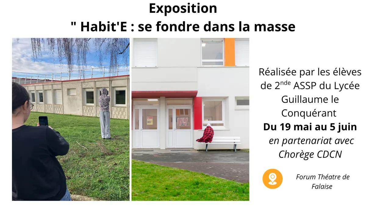 Exposition   Habit'E : se fondre dans la masse 