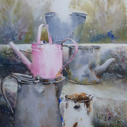 Exposition Histoire d'eau par Annie Dollé à la BIG