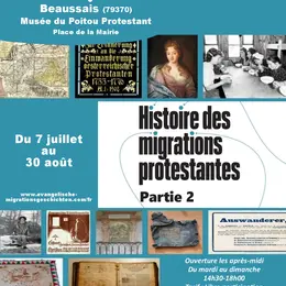 Exposition - Histoire des migrations protestantes