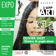 Exposition Histoires du peuple-oiseau de Olivier GILET