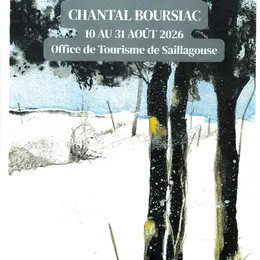 Exposition Hiver Cerdan - Peintures Par Chantal Boursiac