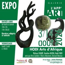 Exposition :  HODI Arts d'Afrique - sculptures