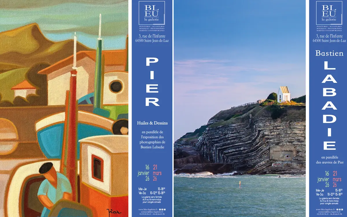 Exposition « Huiles & dessins » de Pier, « Photographies » de Bastien Labadie