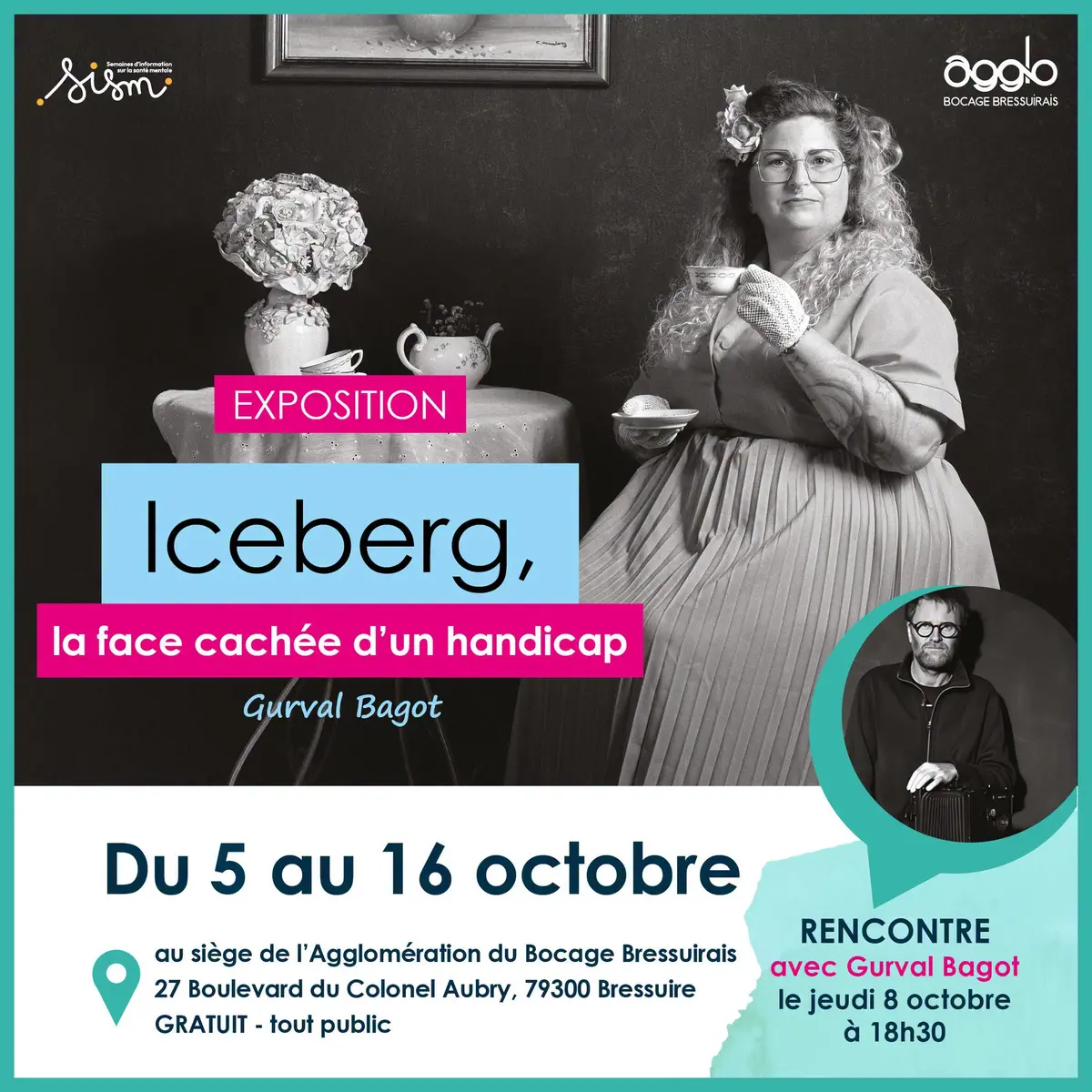 Exposition - Iceberg, la face cachée d'un handicap